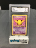 GMA Graded 2000 Pokemon Team Rocket #54 DROWZEE Trading Card - NM 7