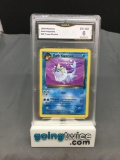 GMA Graded 2000 Pokemon Team Rocket #45 DARK VAPOREON Trading Card - EX-NM 6