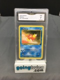 GMA Graded 2000 Pokemon Team Rocket #47 MAGIKARP Trading Card - NM 7