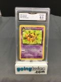 GMA Graded 2000 Pokemon Team Rocket #39 DARK KADABRA Trading Card - EX-NM+ 6.5