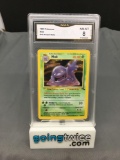 GMA Graded 1999 Pokemon Fossil #13 MUK Holofoil Rare Trading Card - NM-MT 8