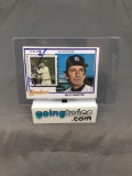 Hand Signed 1978 Topps BILLY MARTIN Yankees Autographed Vintage Baseball Card