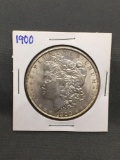 1900 United States Morgan Silver Dollar - 90% Silver Coin from Estate