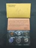 1964 United States Mint Proof Coin Set in Original Envelope