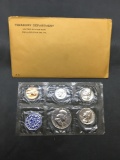 1957 United States Mint Proof Coin Set in Original Envelope