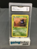 GMA Graded 1999 Pokemon Jungle 1st Edition #37 GLOOM Trading Card - MINT 9