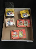Collection of EMPTY Pokemon Boxes - Shadowless Base Set, Topps Chrome, Fossil 1st Edition ++