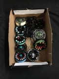 Huge Lot of Knight I and Others Amazing Lot of Fly Fishing Reels and Spools