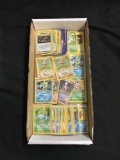 Tray of Vintage Pokemon Cards with Holofoils and First Edition Cards