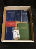 Collection of Coin Books with Coins and Other US Mint Sets from High End Collection