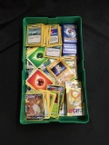 Tray of Vintage and Modern Pokemon Lot with Japanese Charizard VMax