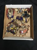 Amazing Vintage Native American Tribal Bead Work Jewelry from Estate