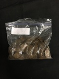 Ziploc Bag Full of United States Wheat Pennies - Unsearched - from Collection