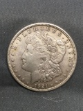1921 United States Morgan Silver Dollar - 90% Silver Coin