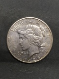 1926 United States Peace Silver Dollar - 90% Silver Coin