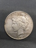 1934-D United States Peace Silver Dollar - 90% Silver Coin