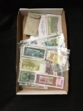 Huge Tray of Amazing Unsearched Foreign Currency from Estate - WOW