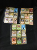3 Pages of Pokemon Cards from Collection - Holos, First Editions and more!