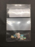 Lot of Eight Rectangular Step Faceted Loose Opal Gemstones