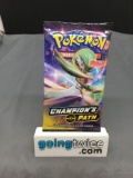 Factory Sealed 2020 Pokemon Champion's Path 10 Card Booster Pack - Charizard?