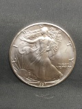 1991 United States American Silver Eagle - 1 OZ .999 Fine Silver Bullion Round