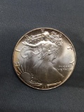 1986 United States 1 Ounce .999 Fine Silver AMERICAN EAGLE Silver Bullion Round Coin