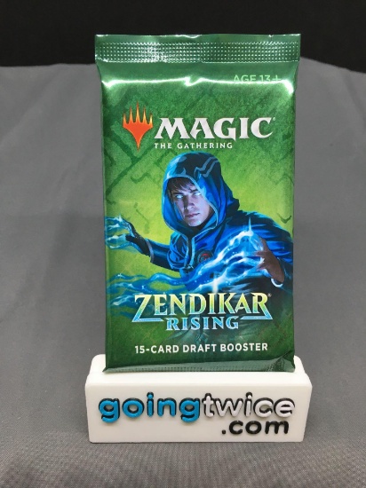 Factory Sealed Magic the Gathering ZENDIKAR RISING 15 Card Draft Booster Pack