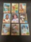 9 Card Lot of 1968 Topps Vintage Baseball Cards from Huge Collection