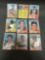 9 Card Lot of 1968 Topps Vintage Baseball Cards from Huge Collection