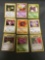 9 Card Lot of Pokemon 1st Edition Trading Cards from Huge Collection