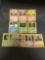 15 Card Lot of 1999 Pokemon Base Set Shadowless Trading Cards from Huge Collection