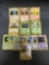 15 Card Lot of 1999 Pokemon Base Set Shadowless Trading Cards from Huge Collection