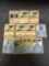 14 Card Lot of 1999 Pokemon Base Set Shadowless Trading Cards from Huge Collection