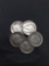 5 Count Lot of United States Roosevelt Dimes - 90% Silver - From Estate