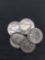 5 Count Lot of United States Roosevelt Dimes - 90% Silver - From Estate