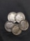 5 Count Lot of United States Roosevelt Dimes - 90% Silver - From Estate