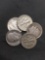 5 Count Lot of United States Roosevelt Dimes - 90% Silver - From Estate