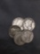 5 Count Lot of United States Mercury Dimes - 90% Silver - From Estate