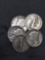 5 Count Lot of United States Mercury Dimes - 90% Silver - From Estate