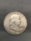 1952-D United States Franklin Half Dollar - 90% Silver Coin