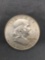 1960-D United States Franklin Half Dollar - 90% Silver Coin