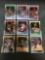 9 Card Lot of 1988-89 Fleer Basketball Vintage Cards from HUGE Collection