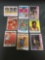 9 Card Lot of Vintage 1970's Basketball Cards with Stars and Hall of Famers from Estate