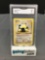 GMA Graded 1999 Pokemon Jungle #27 SNORLAX Rare Trading Card - NM 7