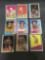 9 Card Lot of Vintage 1970's Basketball Cards with Stars and Hall of Famers from Estate