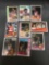 9 Card Lot of Vintage 1970's Basketball Cards with Stars and Hall of Famers from Estate