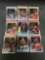 9 Card Lot of 1988-89 Fleer Basketball Vintage Cards from HUGE Collection