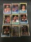 9 Card Lot of 1988-89 Fleer Basketball Vintage Cards from HUGE Collection