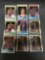 9 Card Lot of 1988-89 Fleer Basketball Vintage Cards from HUGE Collection