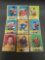 9 Card Lot of 1972-73 Topps Vintage Hockey Cards from Huge Collection